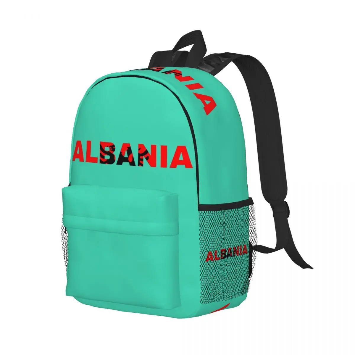 

Kosovo Liberation Army UCK Old Albania Flag Eagle Backpack Student Boy Girls BookBag Kids School Bag Shoulder Bags for Men Women