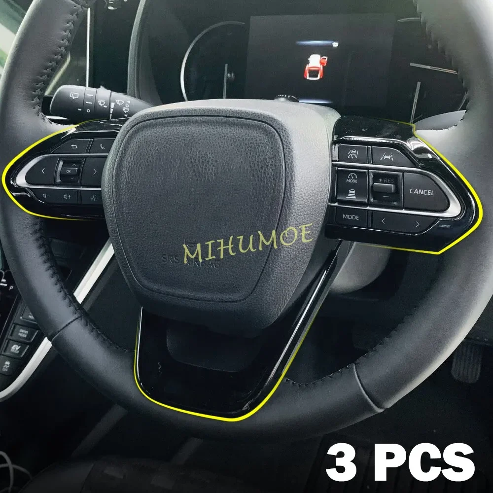 

Для Toyota Noah Voxy Suzuki Landy глянцевая черная кнопка переключения на руле, накладка 2022 2023 2024 2025