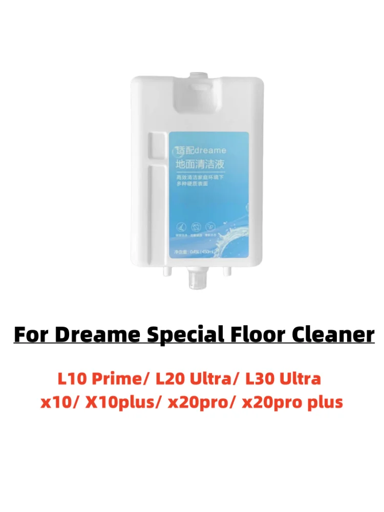 Płyn do czyszczenia podłóg 450 ml do Dreame L10 Prime/ L20/ L30 Ultra/ x10/ x20pro plus Liquide Nettoyage Specjalny środek do czyszczenia podłóg