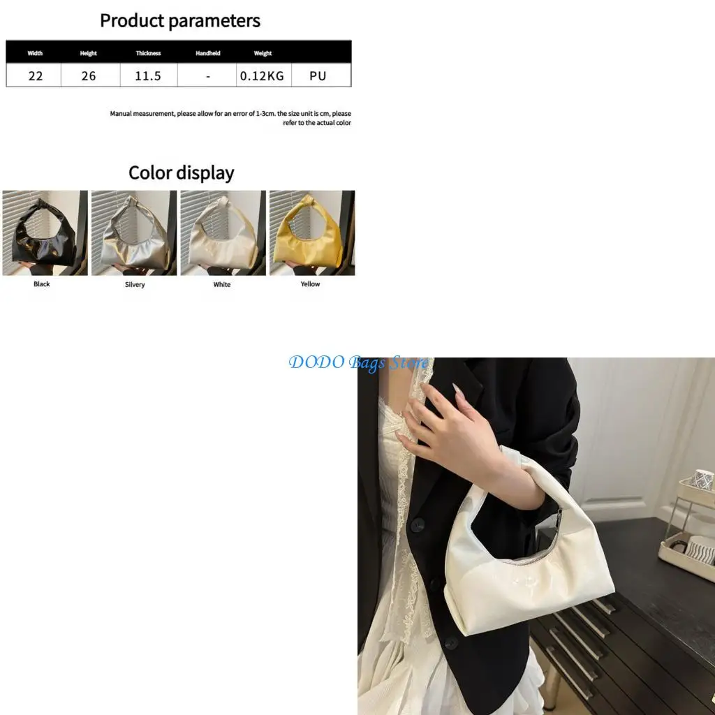 PU Satchel حقيبة يد عادية متعددة الأغراض Carryall حقيبة الركاب المعاصرة مع خيار اللون المعاصر #1