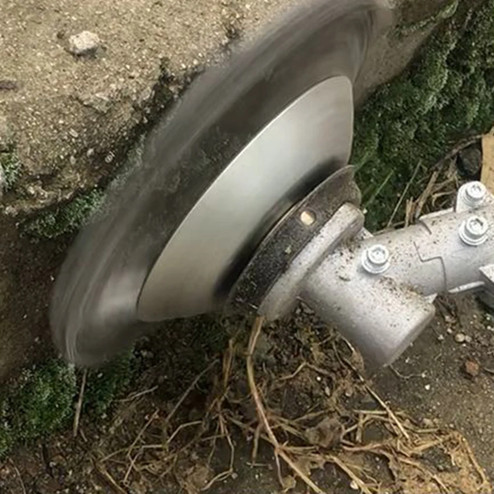 6인치 잡초 제거 브러시 헤드 정원 잡초 브러시 잔디 트리머 헤드 녹 제거 잡초 제거 휠 잔디 깎기 기계용 파워 정원 도구