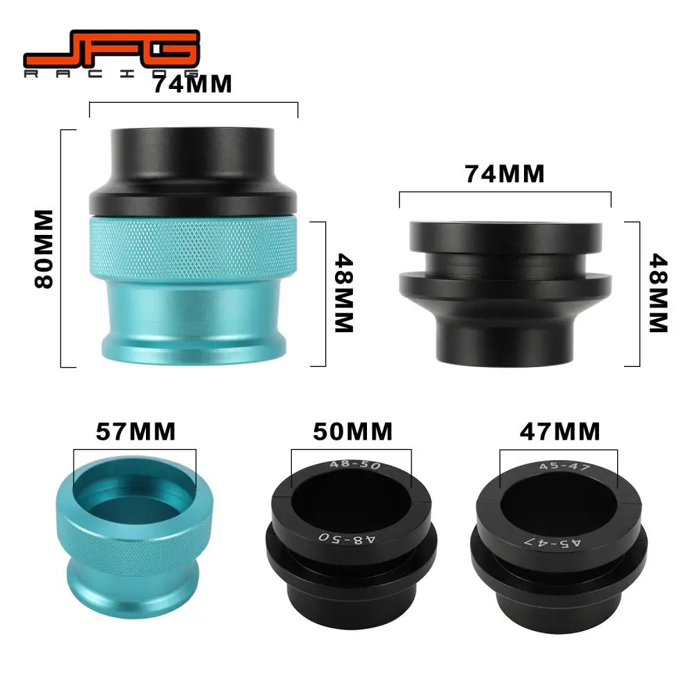 Motorcycles 38-43MM 45-50MM Aluminum Front Fork Oil Seal Driver Tools Kit Aluminum CNC For KTM HONDA YAMAHA SUZUKI Pit Dirt Bike