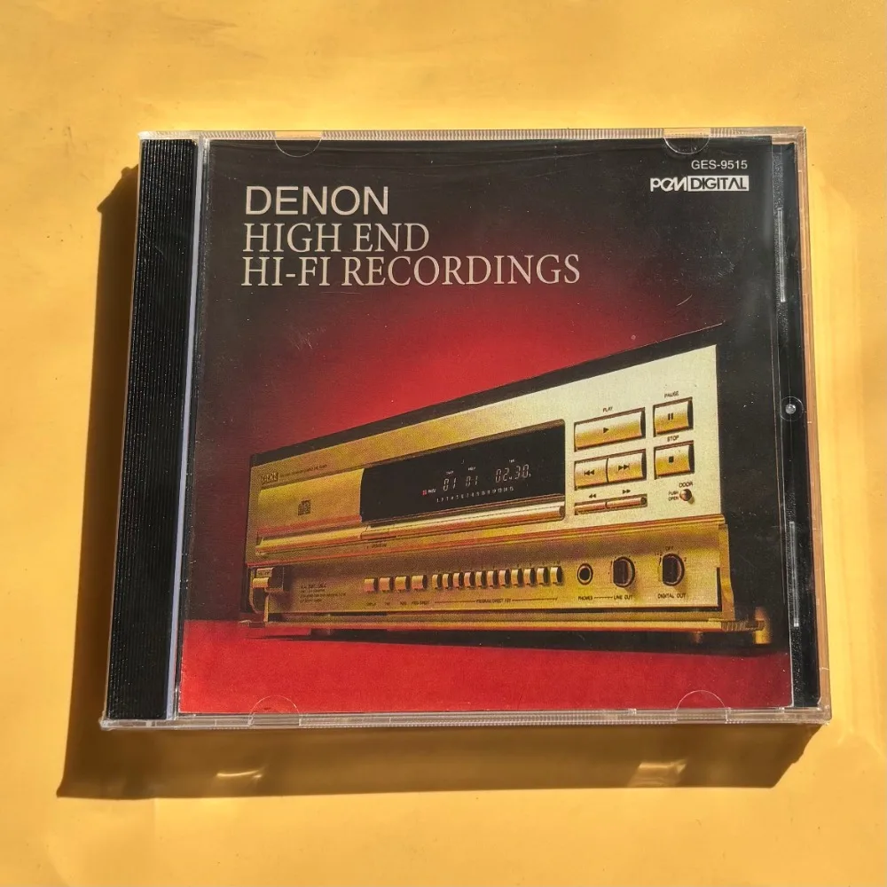 Denon High End Hi-Fi Recording CD Audiophile Test Disc Japan