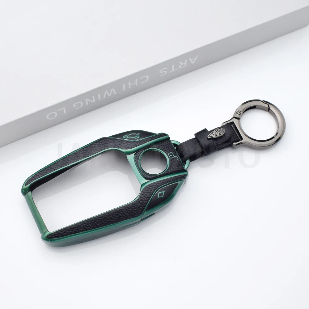 TPU Leather LED Display Key Case for BMW G30 G12 G11 G32 G31 5 7 Series I8 I12 I15 G01 X3 X4 G02 G05 X5 G07 X7 Accessories