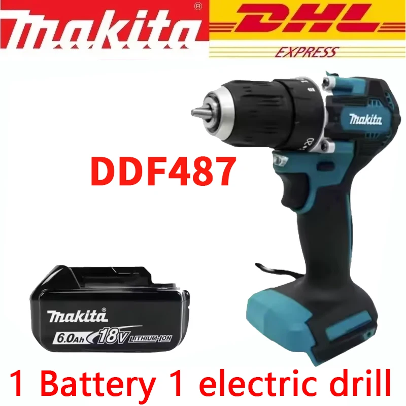 Originele Makita 18V Li-ion accu 5Ah 6Ah 9Ah oplaadbaar voor POP draadloze handboormachine DDF487 slijptol sleutel