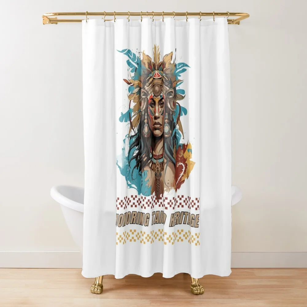 

Honoring Taíno Heritage Shower Curtain Modern Showers For Bathroom Shower Sets For Bathroom In The Bathroom Curtain