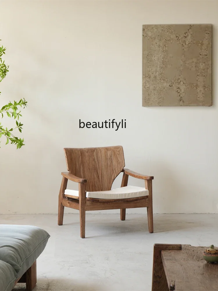 

07Leisure Chair Balcony Living Room Home Single-Seat Sofa Chair Bed & Breakfast Backrest Recliner