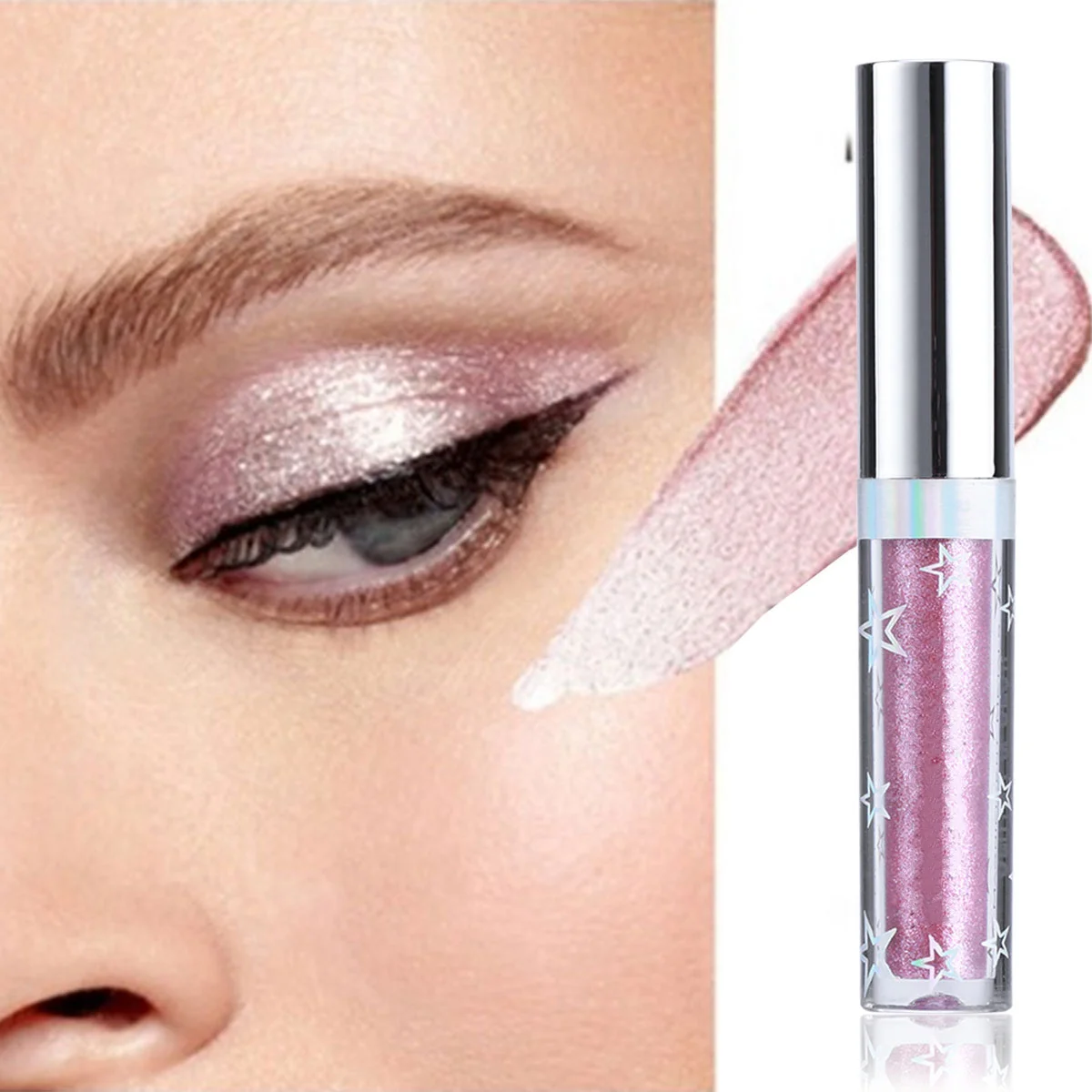 진주빛 아이섀도우 102 매그니피센트 메탈릭 글리터 글로우 리퀴드 롱래스팅 블링블링 아이 메이크업