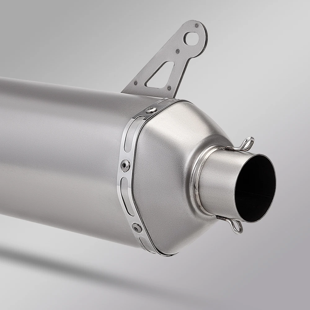 مناسبة ل QJ800GS Sai 800 دراجة نارية العادم تعديل الفولاذ المقاوم للصدأ موصل 51 مللي متر المتكاملة ماسورة العادم الذيل القسم تاي