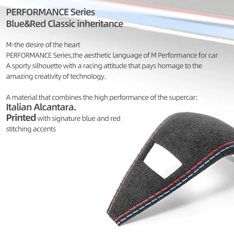 غطاء مقبض تغيير التروس الداخلي ، مصنوع من الكانتارا ، إكسسوارات السيارة ، بي دبليو G20 G21 G22 G23 G26 G42 X3 G01 X4 G02 Z4 G29