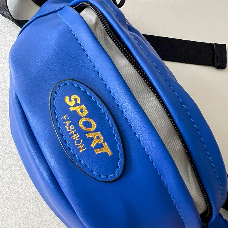 New Spring Kids Bags Fashion Solid Letter Pattern Chest Bags Baby Toddler Child Casual Outdoor Versatile Crossbody Bag 6M-12Y