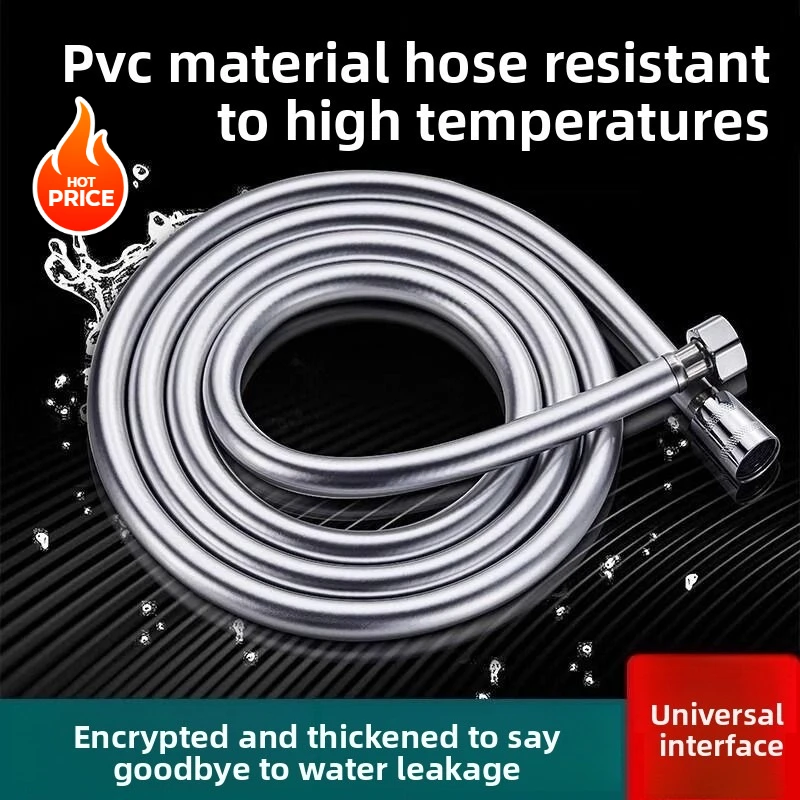 

Flexible De Douche Bath Shower Hose Pipe Water Hoses Plumbing Accessories High Pressure Hose Pvc Tube Laundry Pipes Fittings