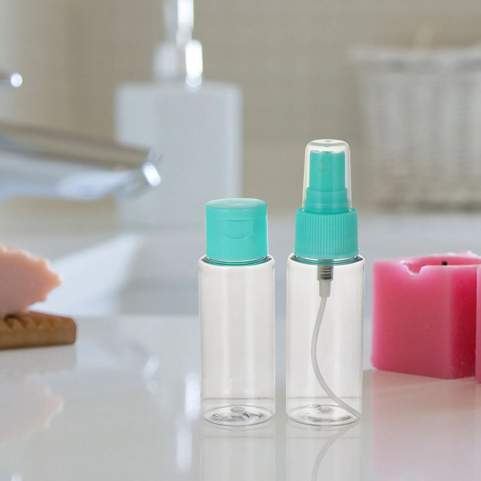 

Portable Bottle Set 1 Set Leak-Proof Travel Toiletries Container Refillable Mini Spray Bottles For Outdoor