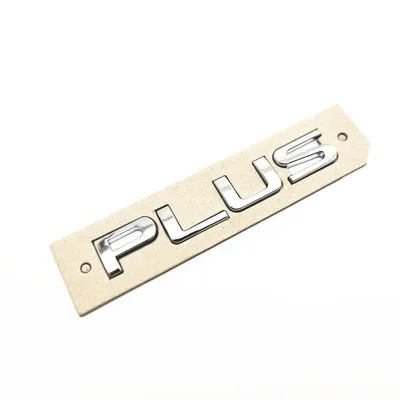 Silver Back Rear Trunk Letter Silver Logo For BYD Yuan Plus Atto 3