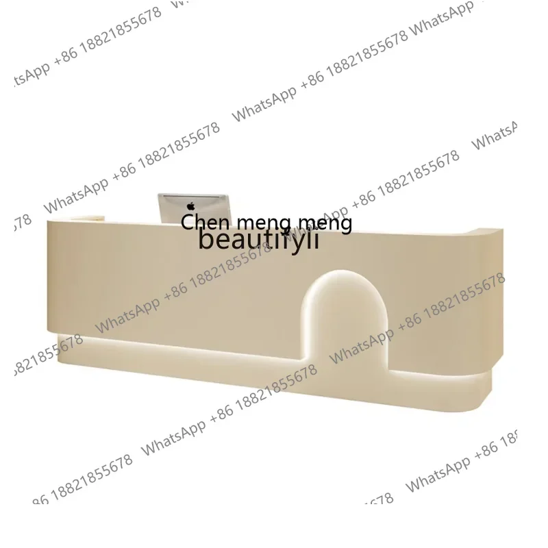 X  Beauty Salon Bar Cashier Clothing Store Checkout Counter Health Center Medical Beauty Clinic Reception Desk Simple Modern