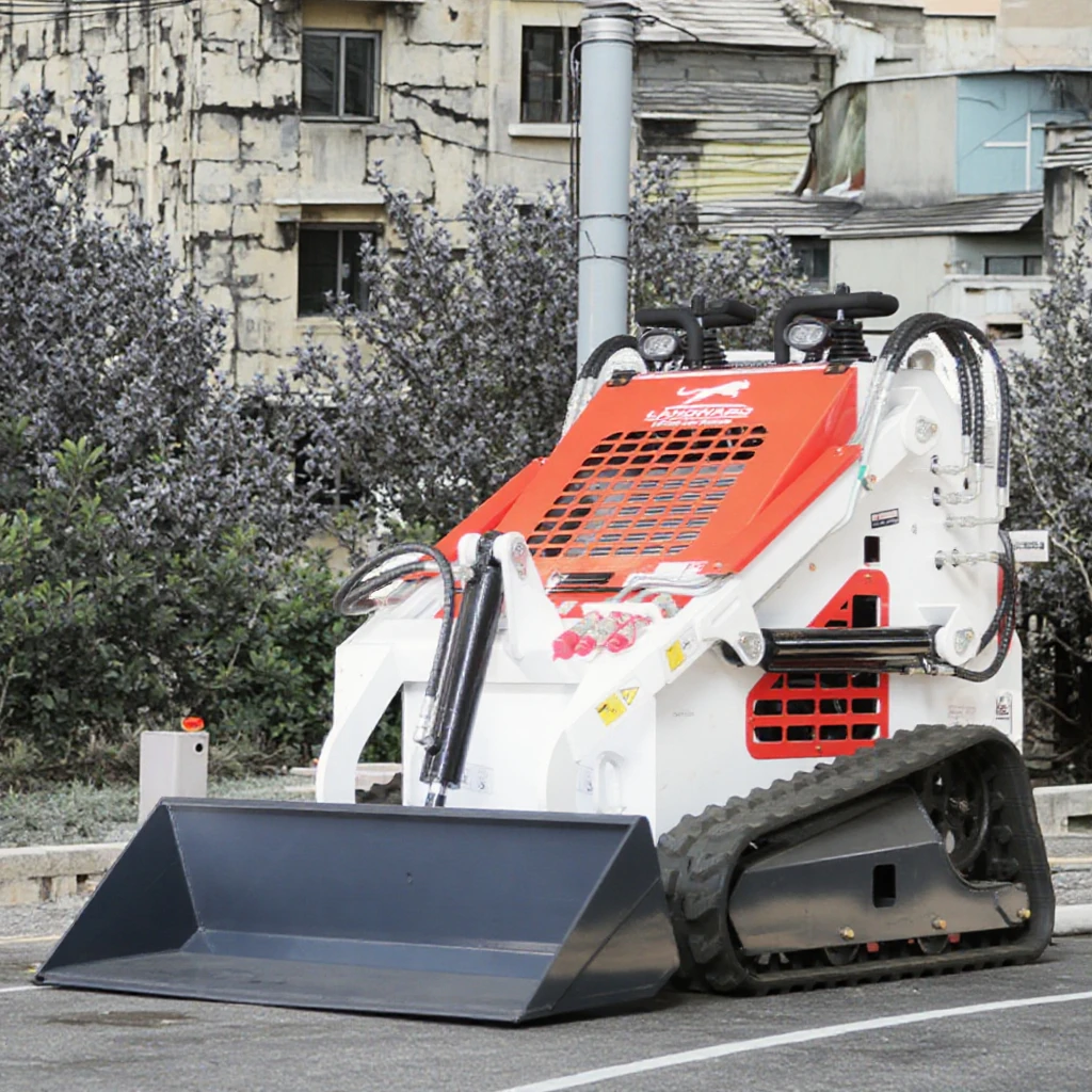 

Small Wheeled Loader Customized Agricultural Efficient Loading Tool High Quality Diesel Power Crawler Skid Steer Loader For Sale