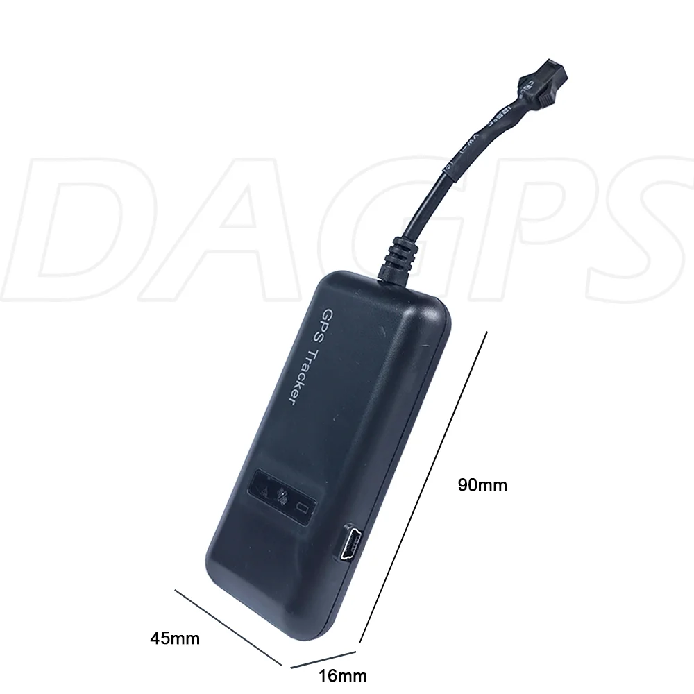 DAGPS Original Quad band High quality Motocycle car gps tracker gt02a google link real time tracking free shipping