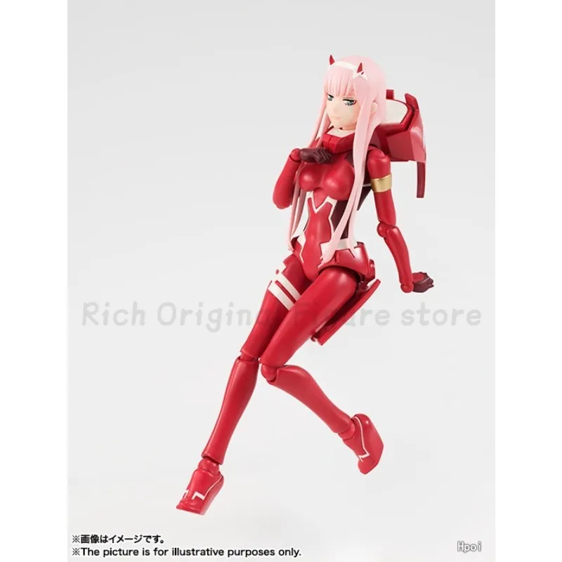 

【In Stock】Original BANDAI S.H.F DARLING in The FRANXX Code:002 Anime Figure Model