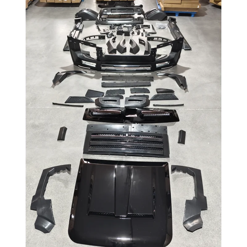 for Best Selling 4x4 Pickup Body Kits Painted Body Kits Front Bumper Guard Car Abs Grill for Jetour T2 Upgrade to Star Defender