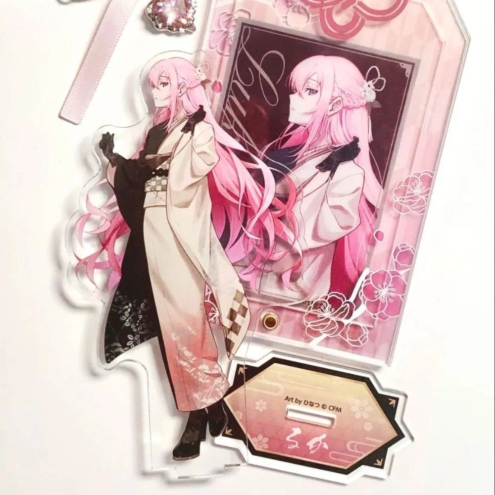 New Megurine Luka Acrylic Stand Figure VOCALOID Virtual Singer Peripheral Cute Originality Desktop Ornament Good-looking Gift