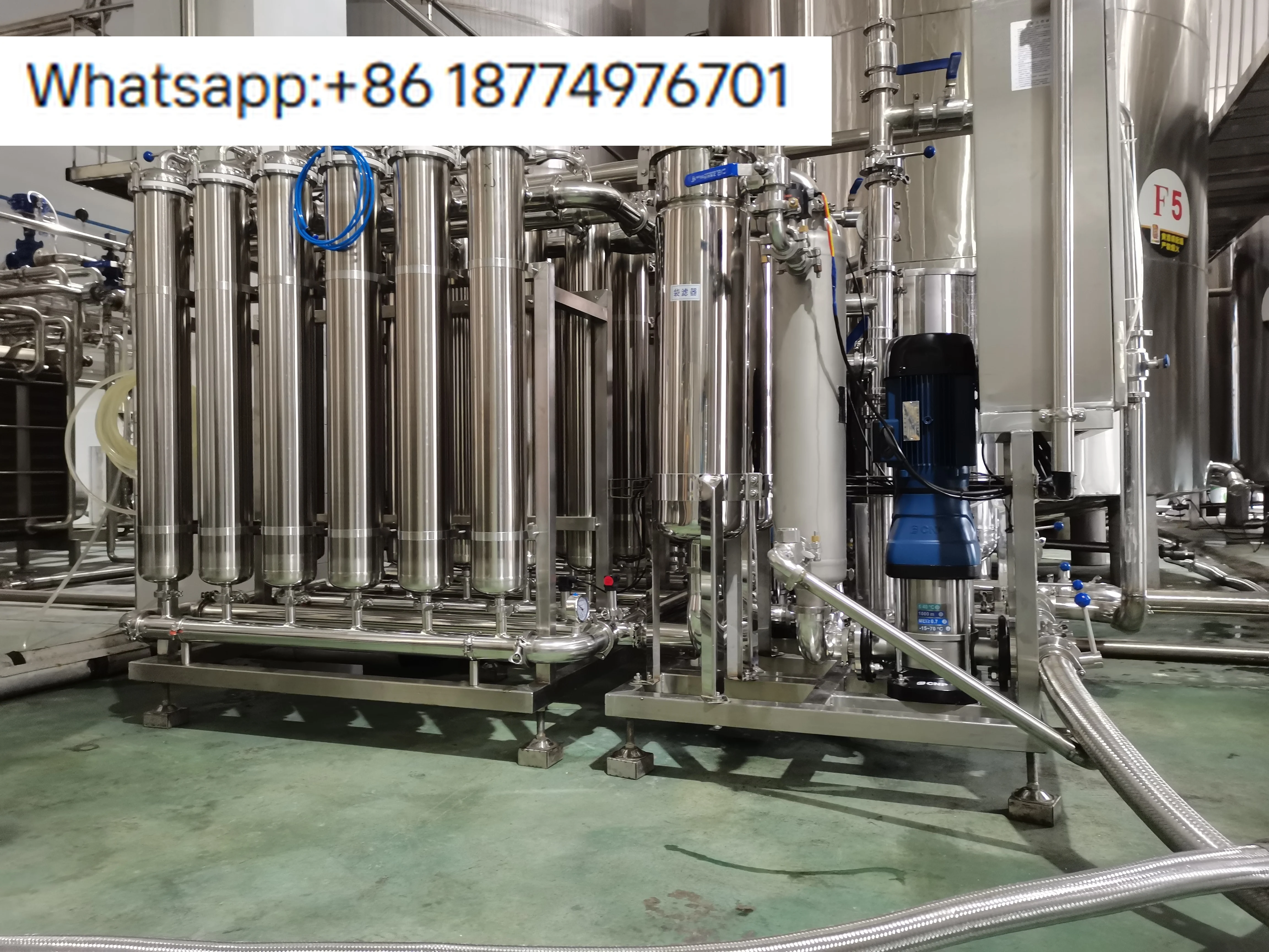 Industrial Beverage Processing Juicer Microfiltration Membrane Technology Based Filter for Juice Fruit Wine Clarification
