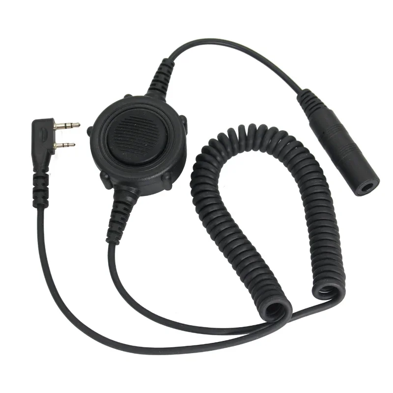 Tactical Back-hook earphones for walkie-talkies  Headset Earpiece Big PTT For Kenwood TK2107 Baofeng UV-5R BF-888S UV 6R Portabl