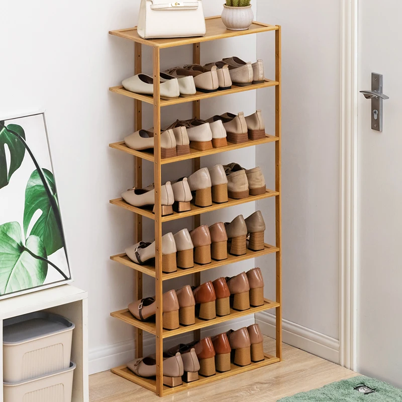 

Shoe rack simple shoe cabinet home door storage artifact space-saving multi-storey dormitory