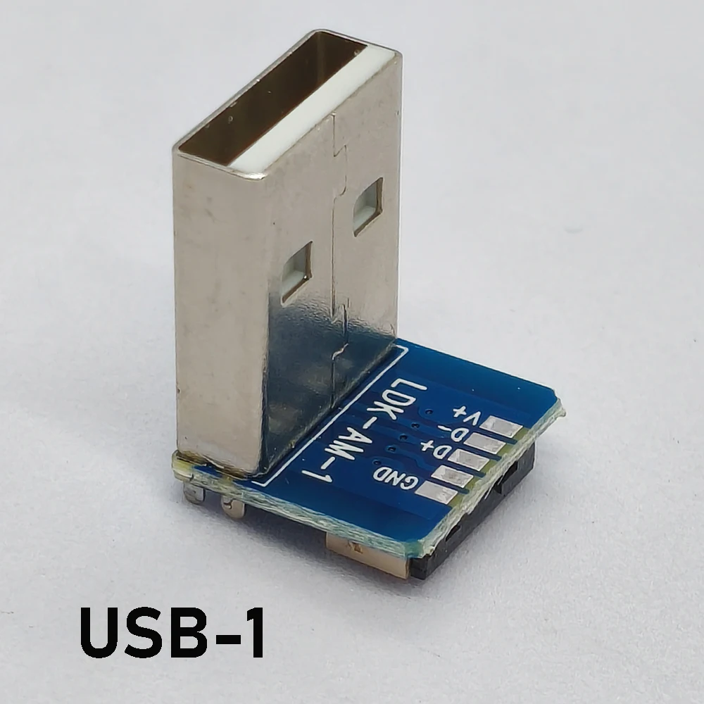 1 Stück FFC Mini Micro USB Verlängerungskabel Typ-C Flachbandkabel 90° FPV Schlankes Flexibles FPC Ladeanschluss USB2.0 – Detail 2