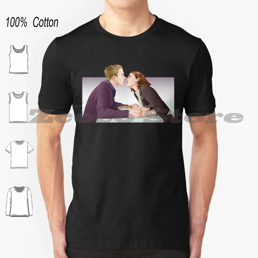 Dinner Somewhere 100% Cotton Men And Women Soft Fashion T-Shirt Fitzsimmons Fitz Simmons Leo Fitz Leopold Fitz Simmons Aos