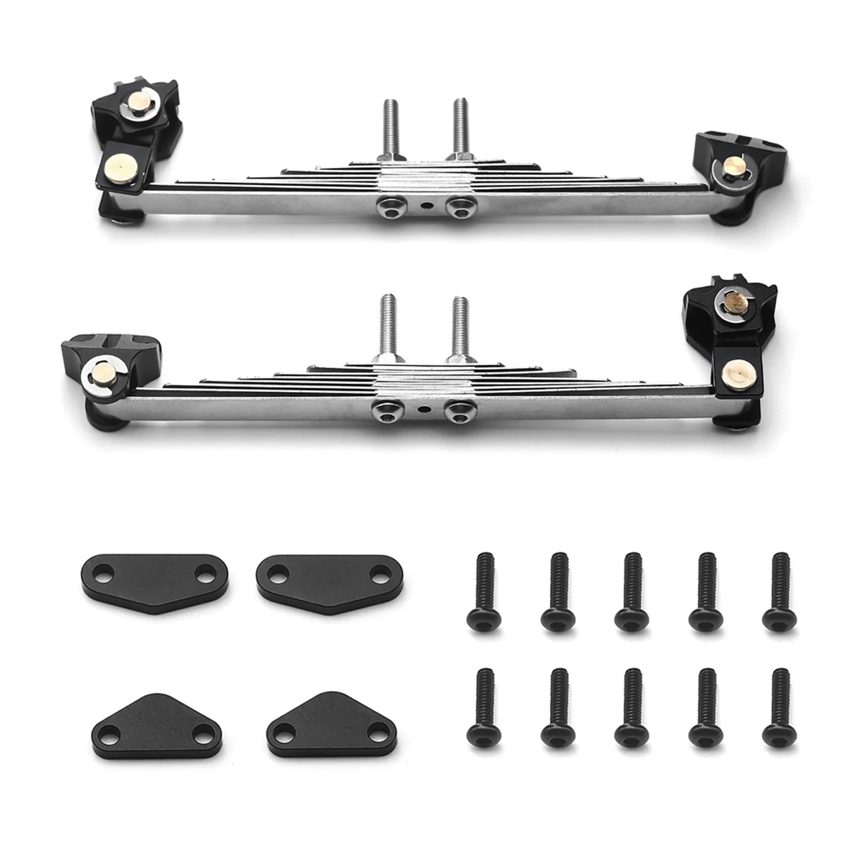 Metal Suspension Leaf Spring Plate Spring Hanger Kit for 1/14 RC Truck (Power)