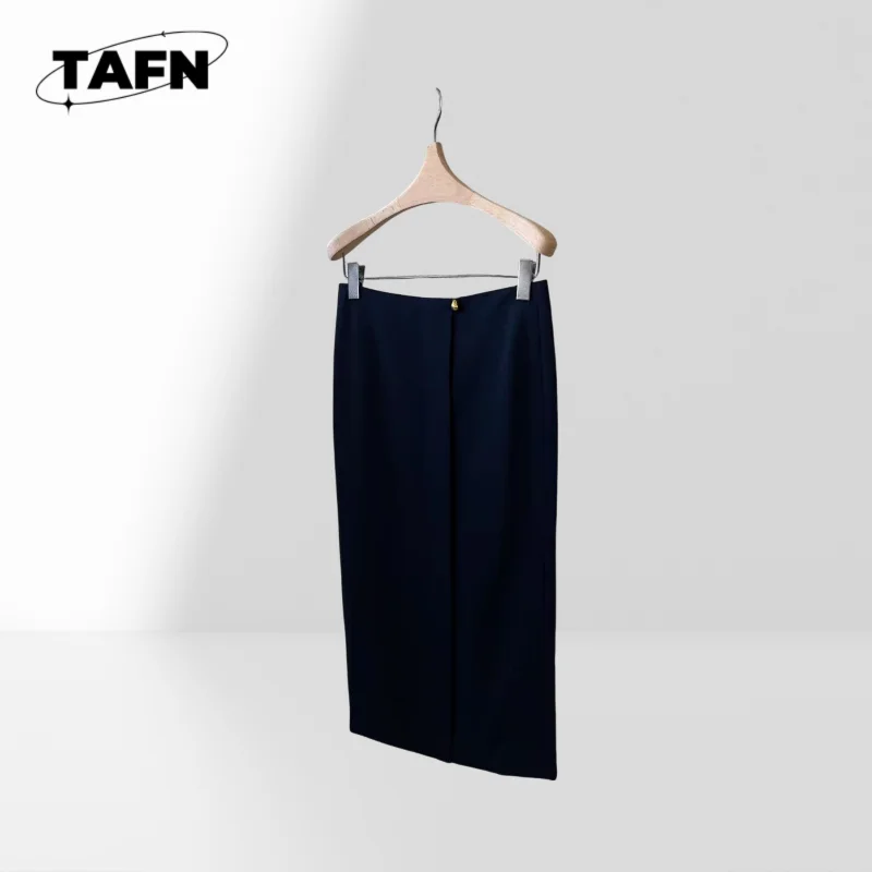 Miękka spódnica damska, codzienna, z wysokim stanem, w kształcie litery A, elegancka, codzienna mini spódniczka damska z wysokim stanem, estetyczna AH2202