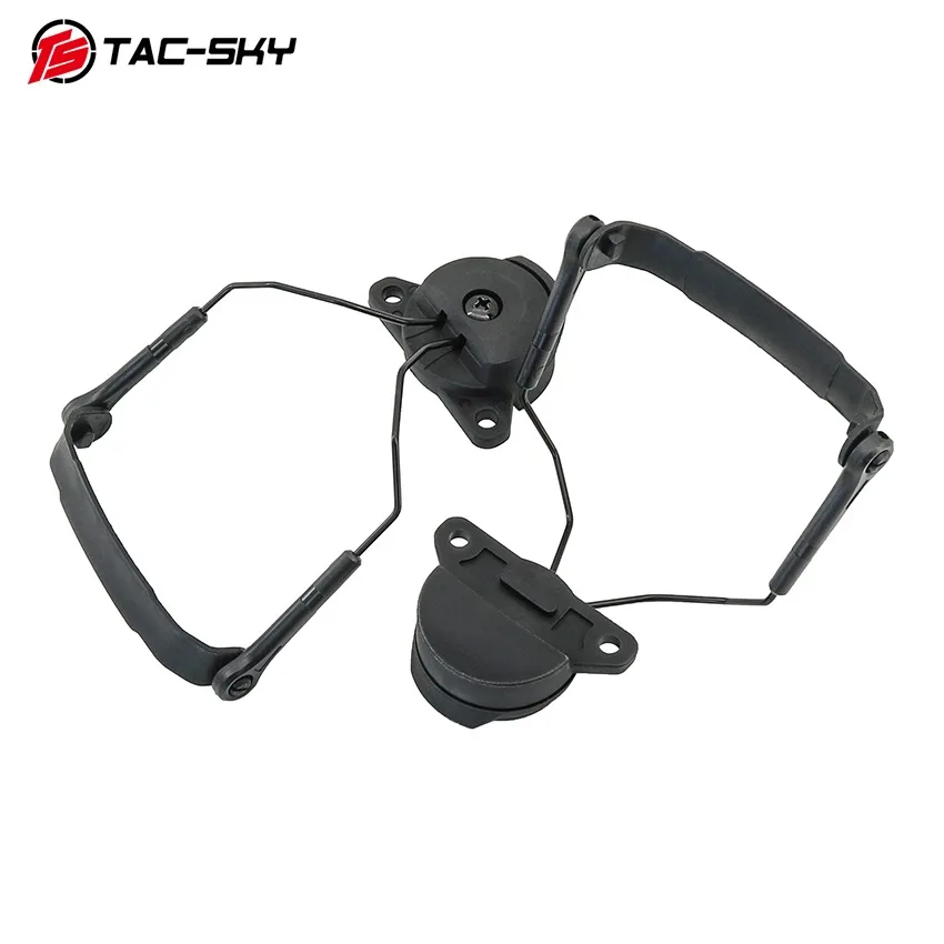 TS TAC-SKY Tactical Helmet Headset Mount Compatible with Team Wendy 2.0 Helmet Rails Suitable for OPS-CORE AMP shooting Headsets