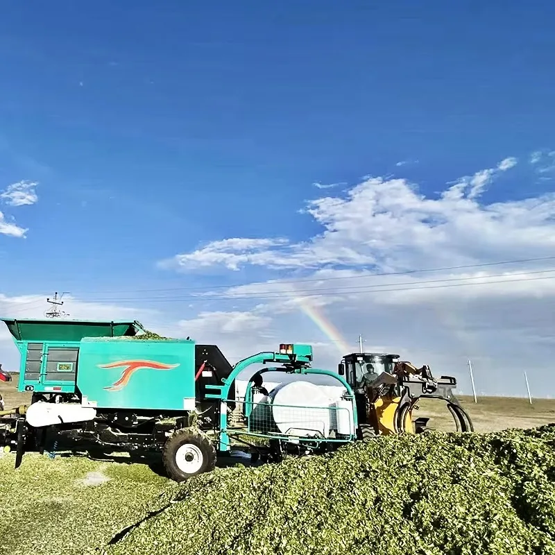 Full Automatic Green Storage Baler | Corn Straw & Forage Harvesting Machine |High-Efficiency Silage Packing for Waste Reduction
