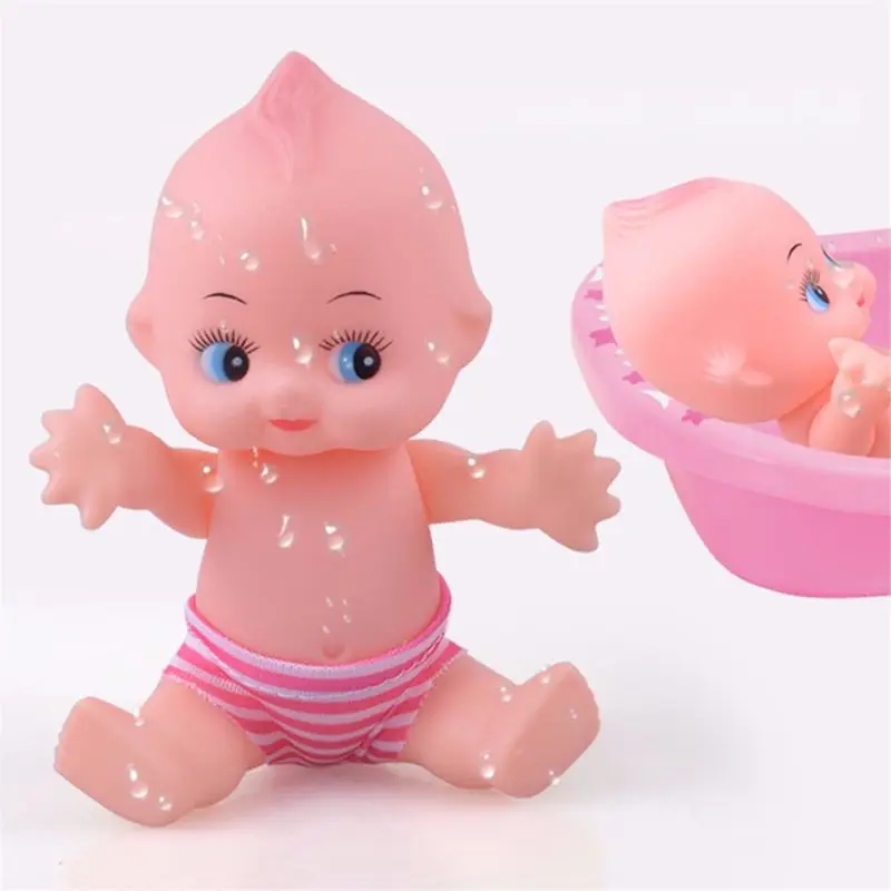 6 inch Mini Reborns poppen speelgoedbeeldje met roterende gewrichten peuter stemming sussen geschenk D5QA