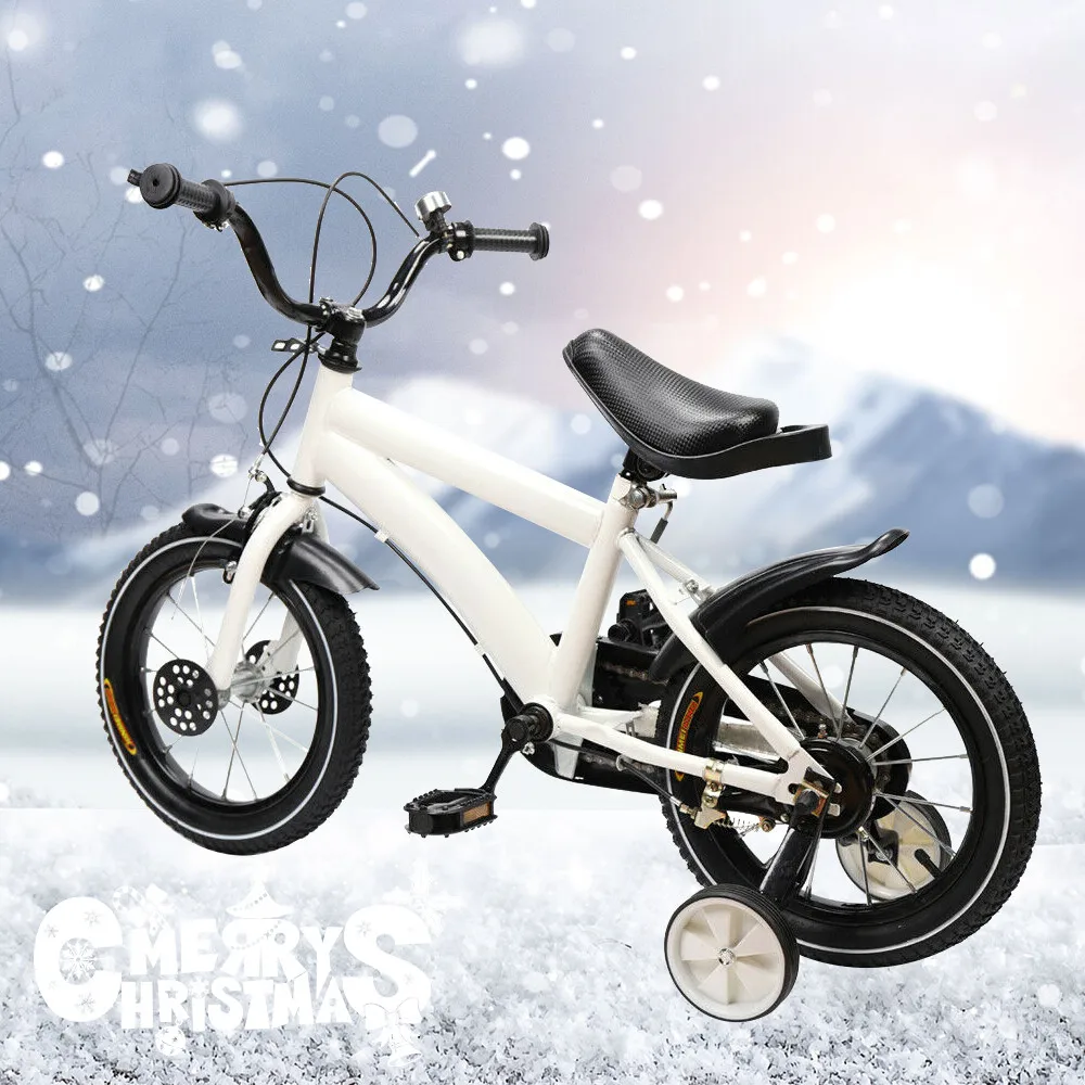 AliExpress 14" Children's Bicycle Child Training Bike with Handbrake and Removable Wheels