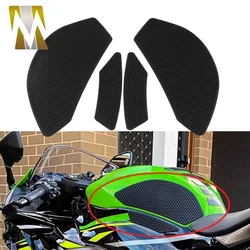 Motorcycle Fuel Tank Pads Sticker Side Gas Knee Grip Protector Traction Decals For KAWASAKI Ninja ZX6R 2009-2016 ZX636 2012-2024