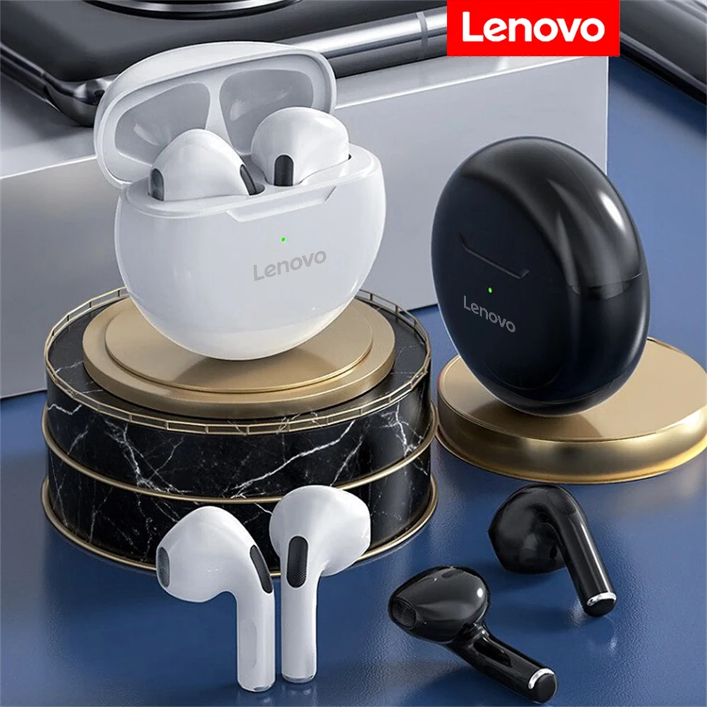 Lenovo Original Wireless Earphones TWS Bluetooth Earphones Touch Sports Earphones 3D Stereo Earphones Suitable for Gaming