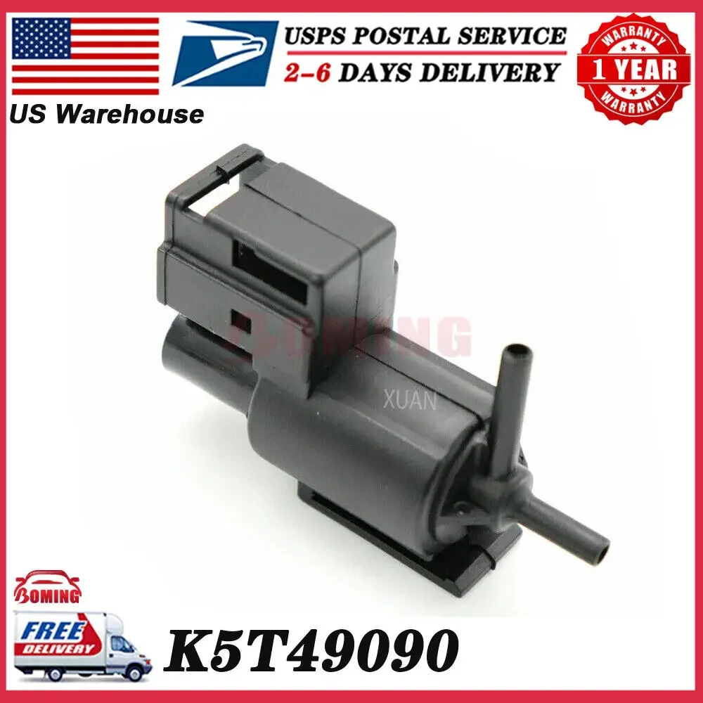 

K5T19090 Car New Vacuum Solenoid Switch Purge Valve For Mazda 626 MX-6 RX-8 Protege 5 Kl0118741 K5T49091 K5T49090