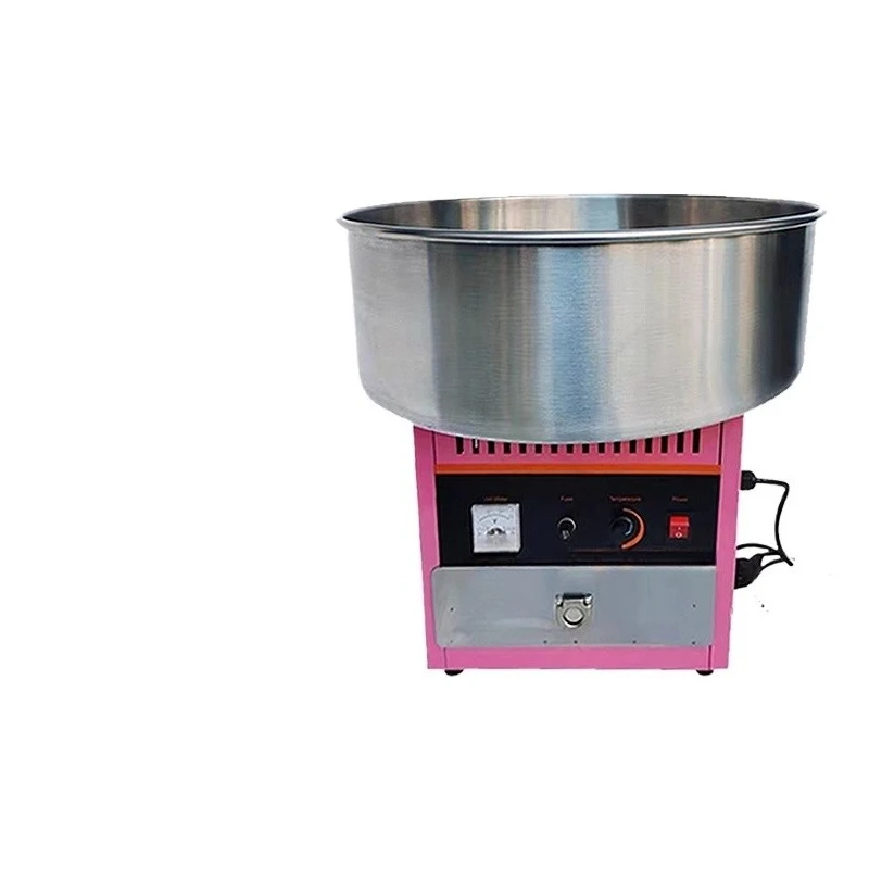 Electric Commercial Cotton Candy Machine - Automatic Spinning Sugar Maker for Fancy Street Vending