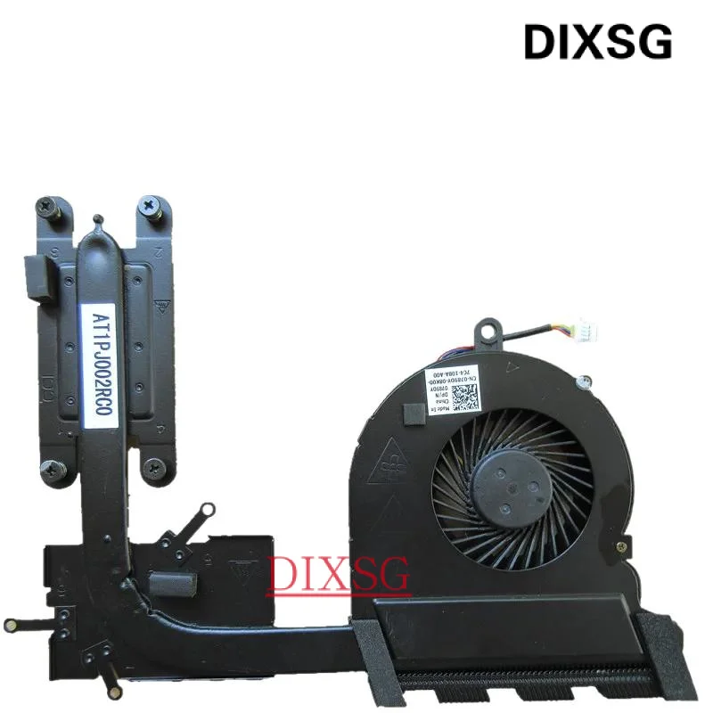 New Original laptop heatsink cooling fan CPU cooler for Dell Inspiron 17 5565 5567 5767 CPU heatsink 0789dy at1pj002rc0