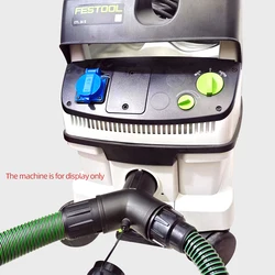 Адаптеры для пылесоса Mirka Festool, переходник для шланга для удаления пыли, Черный Сменный переходник для пылесоса