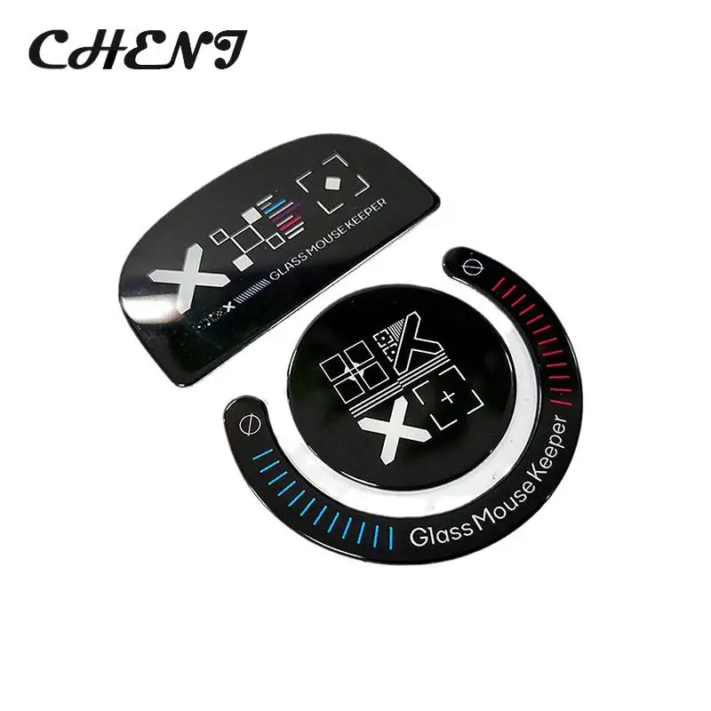 Glass Mouse Skates Glide Feet Pads Mouse Feet Sticker for  GPW GPW2 G-pro Wireless Gaming Mouse Rounded Curved Edges