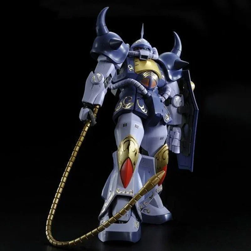Bandai Оригинальная коробка MG 1/100 MS-07B GOUF ПРИНЦИПАЛЬНОСТЬ ЗЕОНА M'QUVE'S USE Аниме полная фигурка в сборе Модель игрушки в шоке