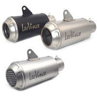 Motorcycle Muffler Modified LeoVince LV-10 Exhaust Pipe DB Killer For Honda GSX 250R Z900 BK750 KTM390 Ninja400 R6 R1 R3 Z400