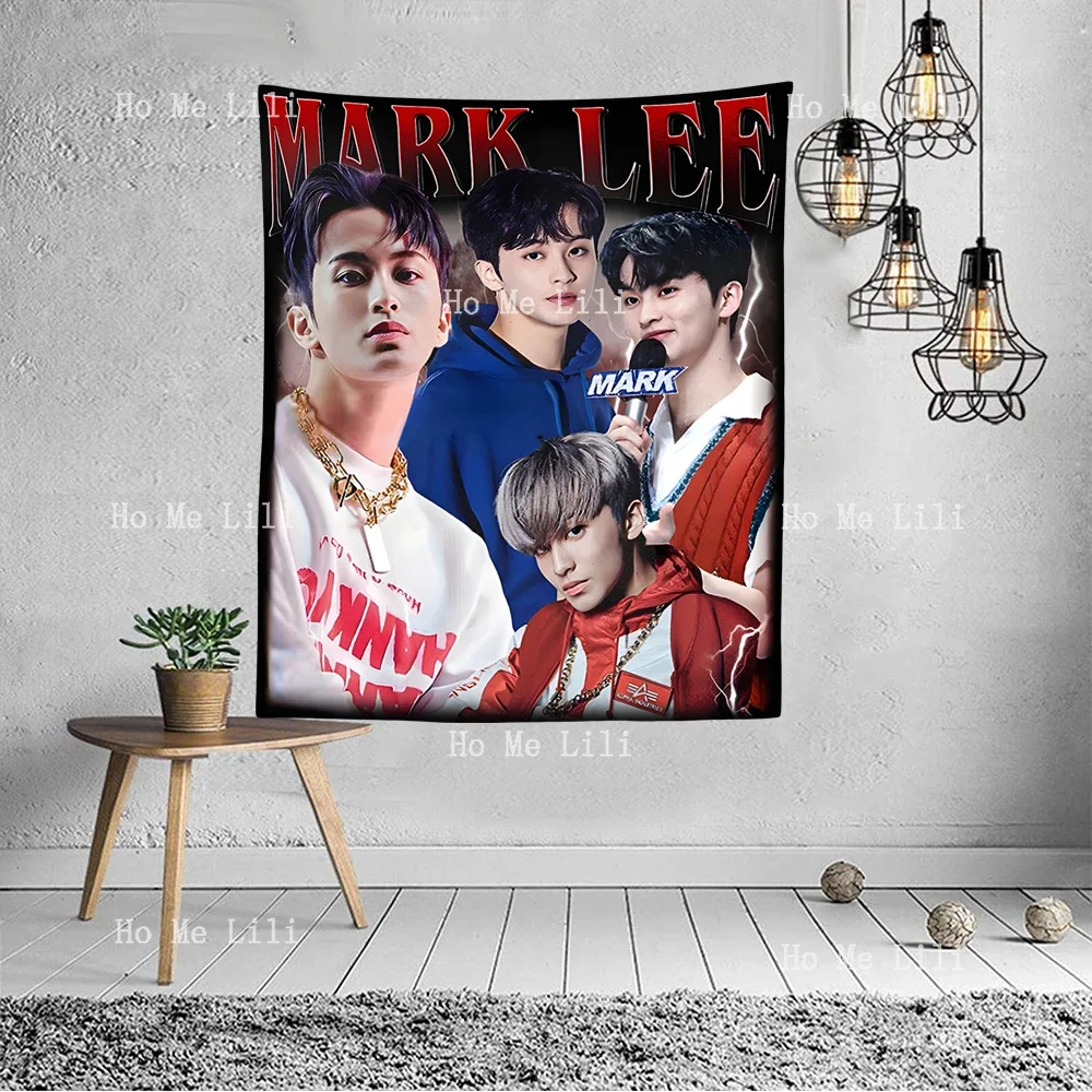 Mark Lee Nct Dream Kpop Tapestry Wall Hanging For Bedroom Livingroom Modern Design