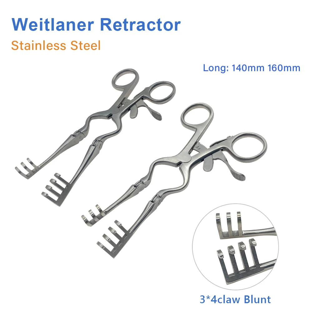 Weitlaner Retractor Self-Retaining Retractor Orthopedics Veterinary Surgical Instruments Stainless Steel