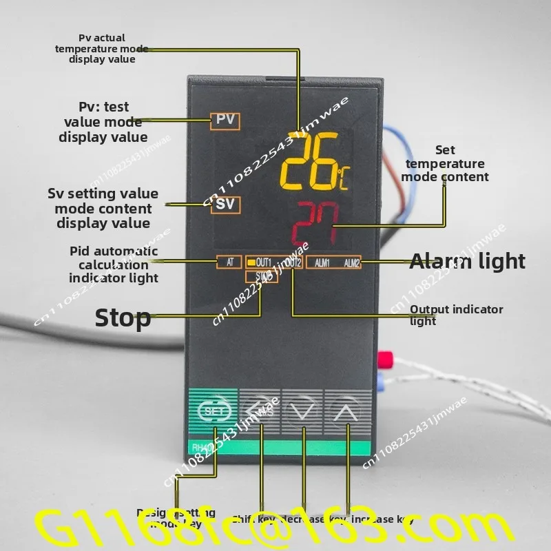 RH400 Temperature Controller Temperature Controller FK02-M * GN FK02-V * AN VM * AN MM