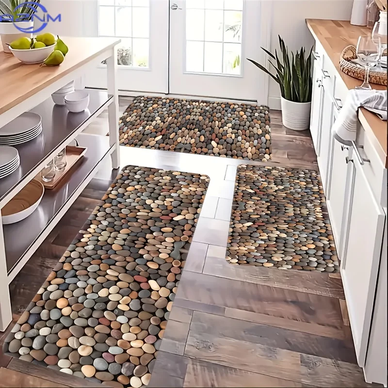 1pc Soft Kitchen Rugs Non Slip Washable, Throw Rug, Anti-Fatigue Non-Skid Runner Rug, Floor Mat, Doormat, Living Room Laundry