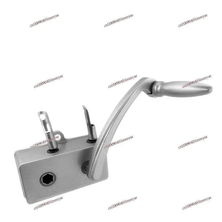 

Clothes drying rack Three-hole hand crank Balcony clothes drying rod lifter