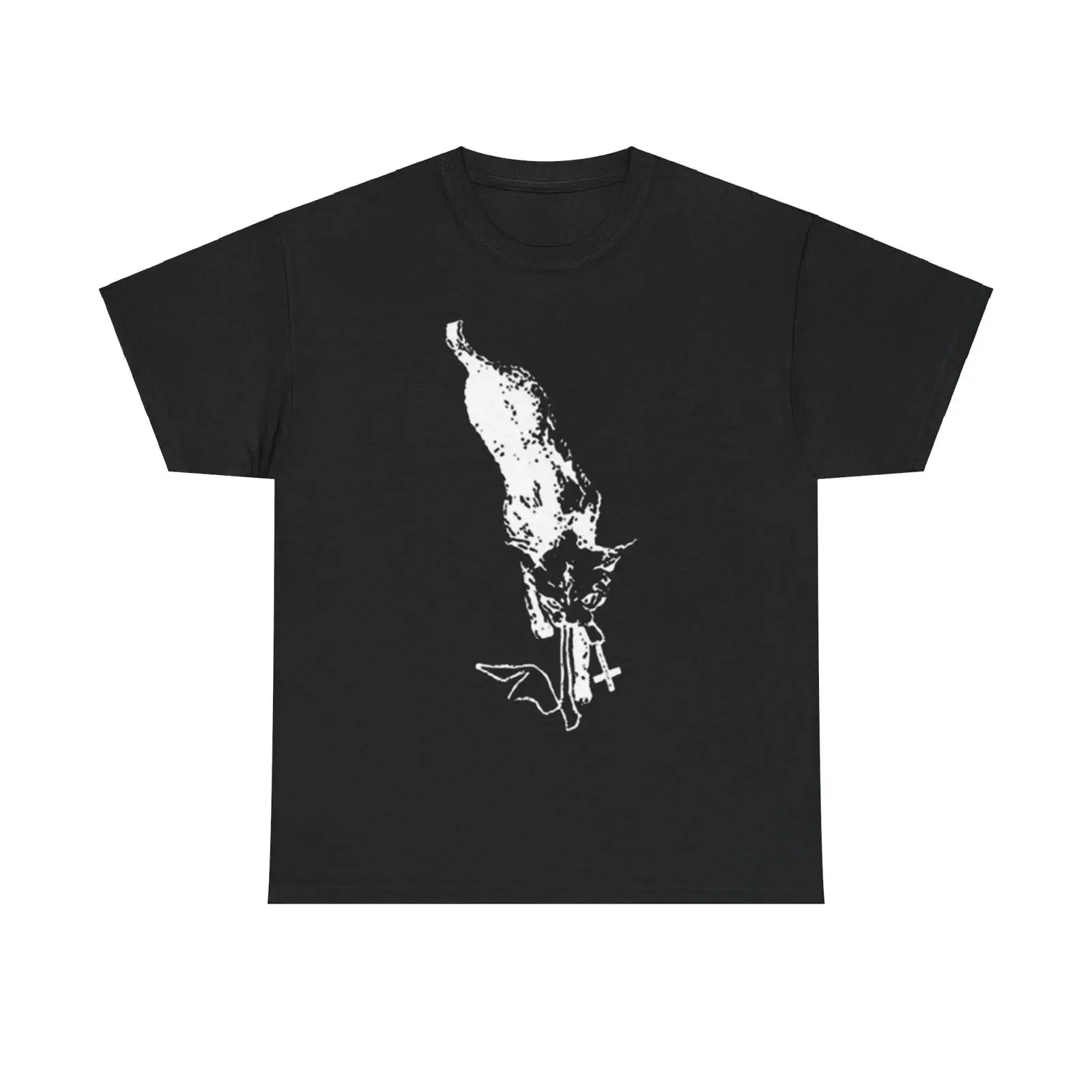 Destroy Lonely NS Cat T Shirt No Stylist Merch All Sizes vintage Washed Versatile designer clothes Comfortable Breathable homme